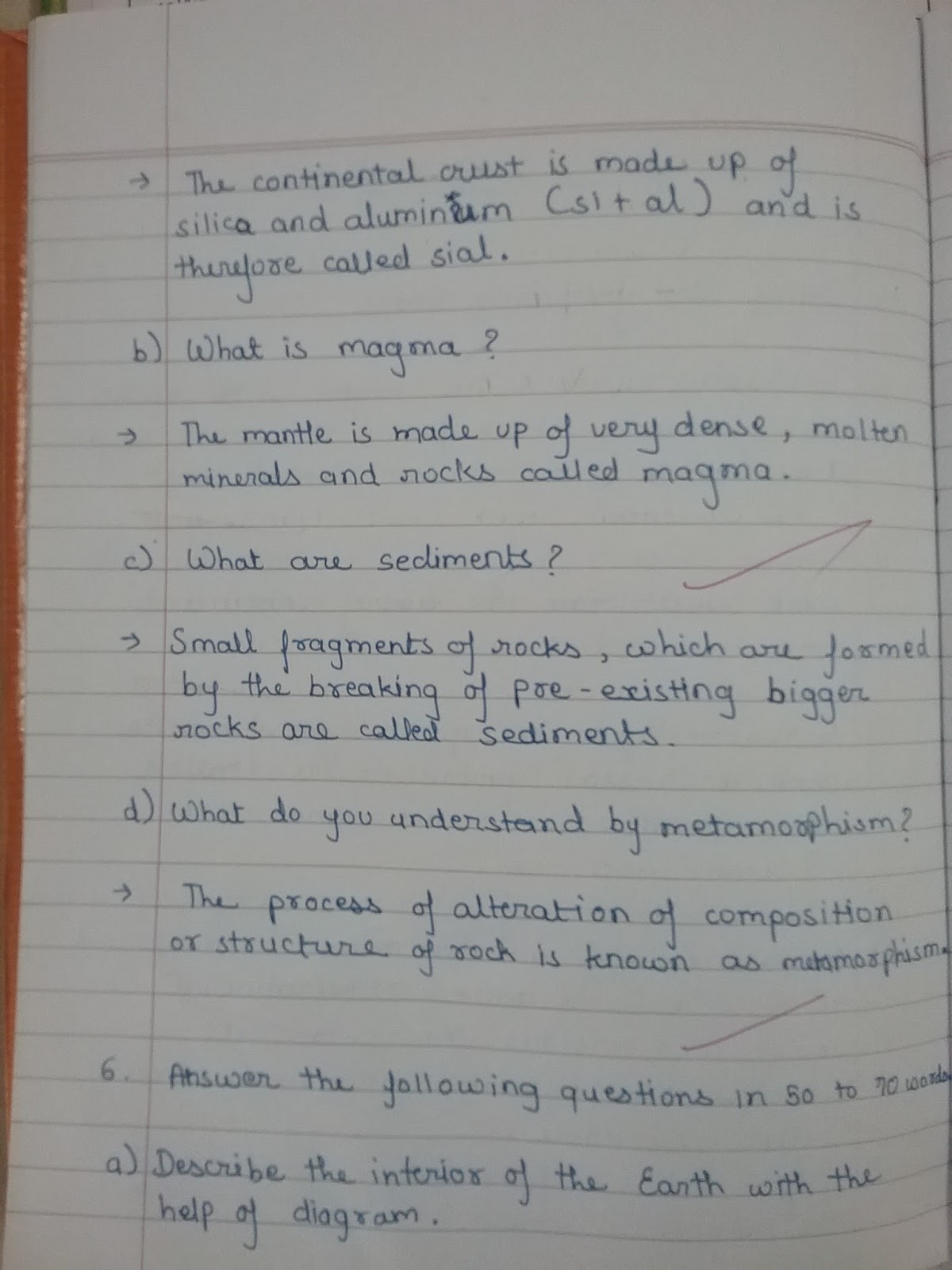 Standard 7 Grade 7 Geography Chp 2 The Interior Of The