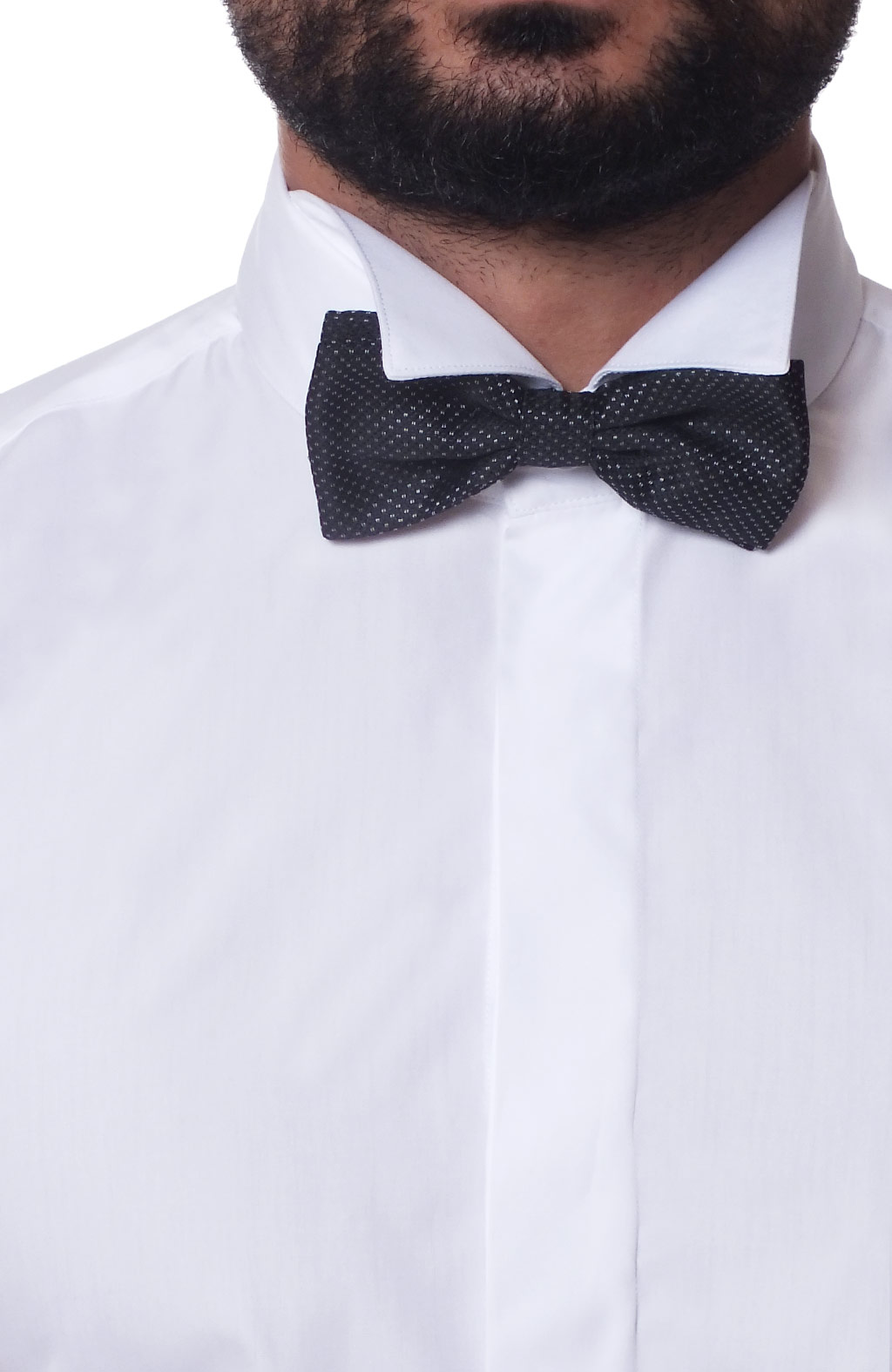 camicia diplomatica papillon