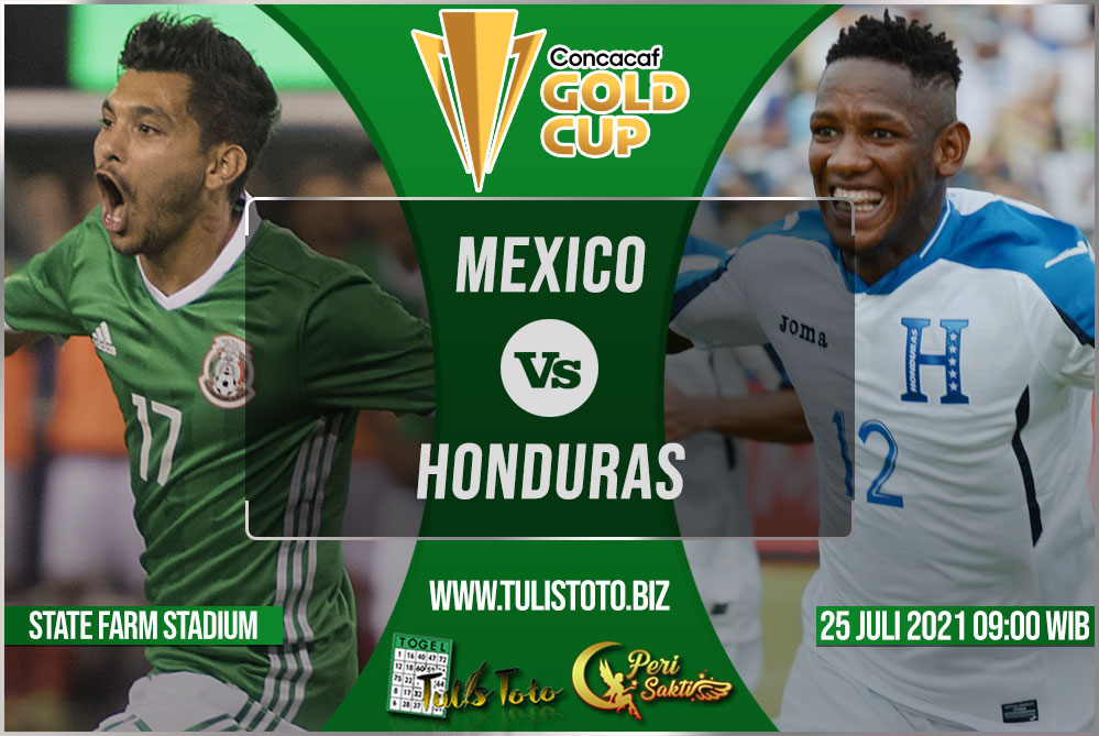 Prediksi Mexico vs Honduras 25 Juli 2021