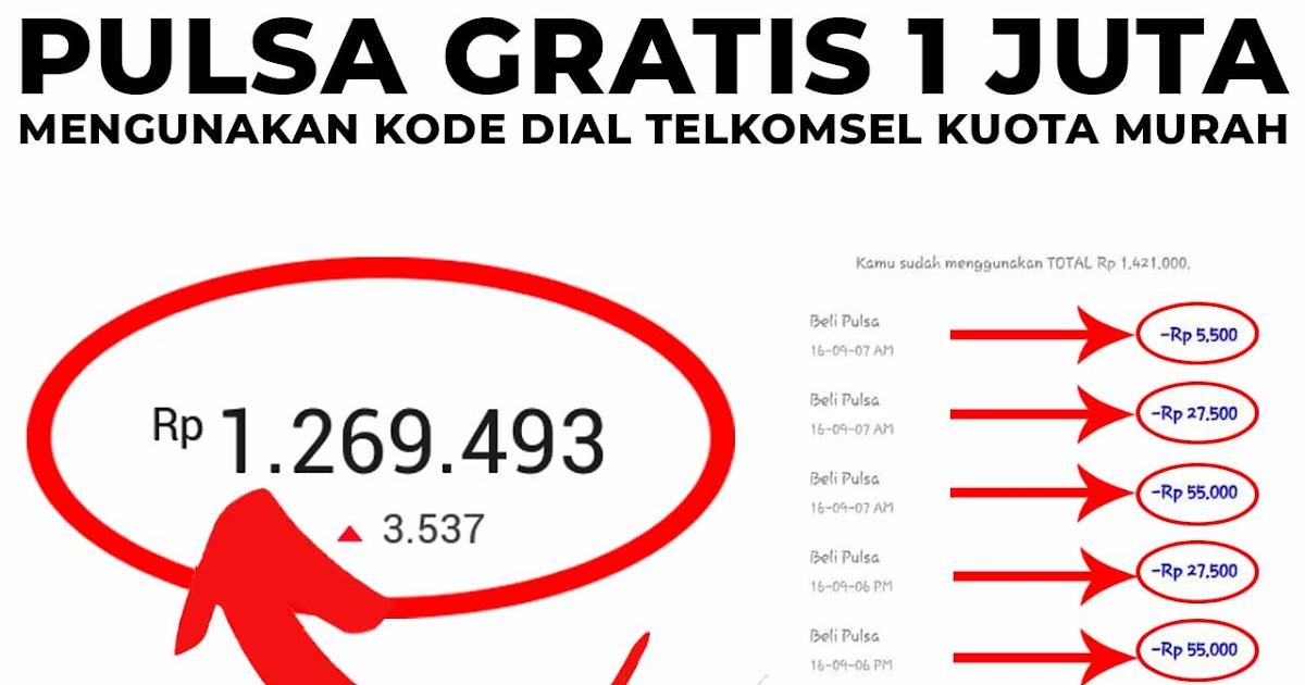 Aplikasi pulsa gratis telkomsel