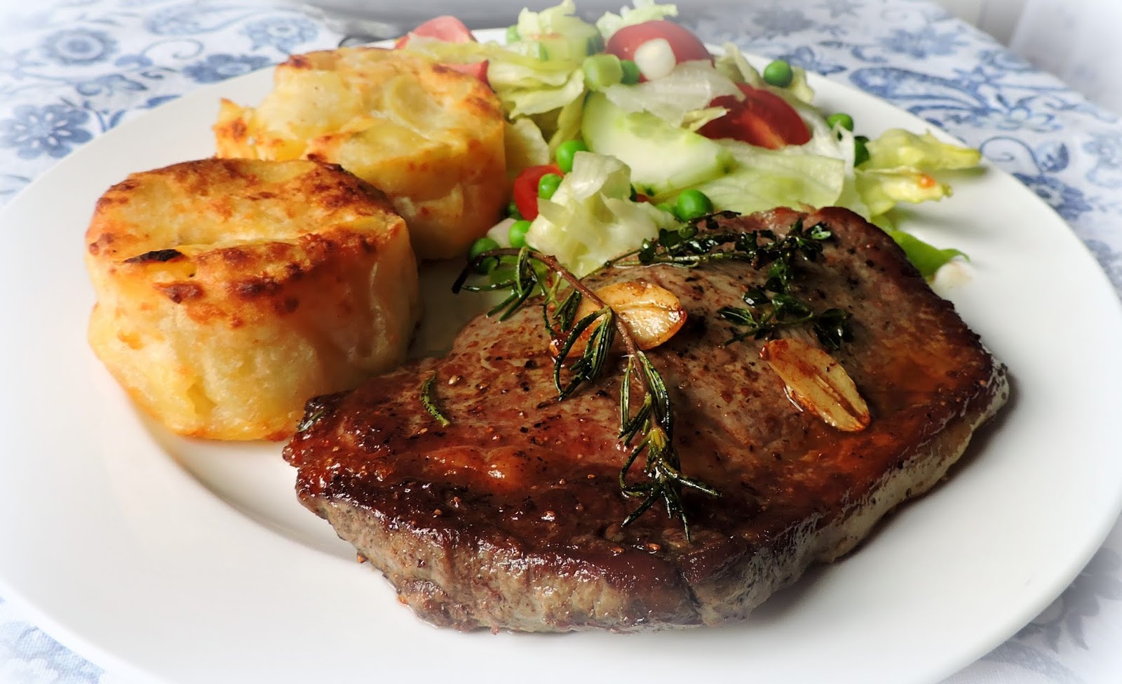 Butter, Herb & Garlic Basted Steaks The English Kitchen