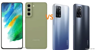 Galaxy S21 FE 5G vs OPPO A53s 5G specs comparison