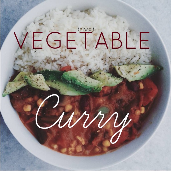 Easy, Cheap Vegetable Curry The Wolf