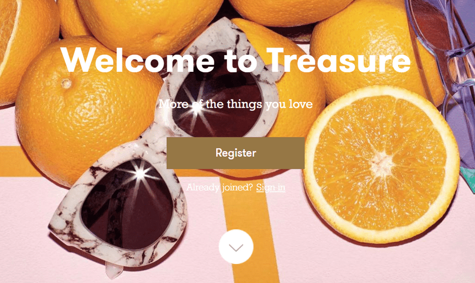 TK MAXX TREASURE REWARD CARD Hut