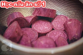 Cách nấu chè chuối khoai