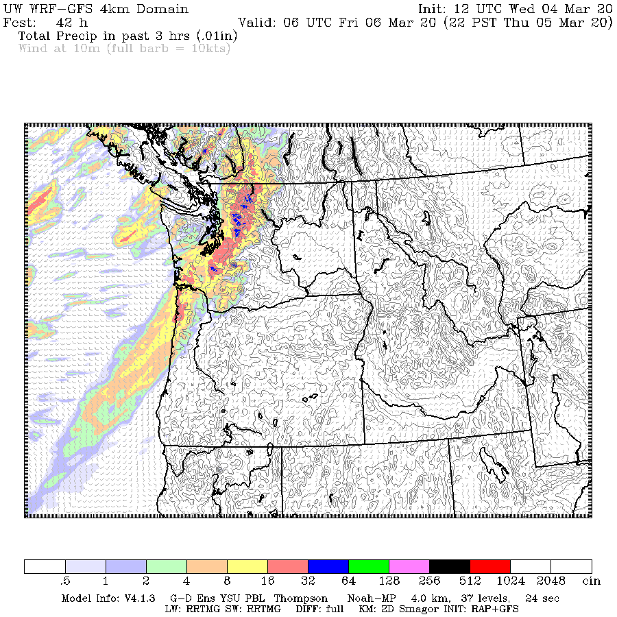 Cliff Mass Weather Blog Northwest Pollen Levels Rise, But Rain Keeps