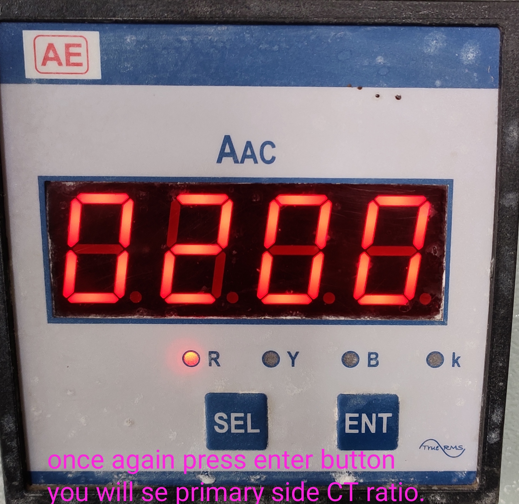 SUB STATION KNOWLEDGE AND ELECTRICAL TUTORIAL DIGITAL AMMETER READING