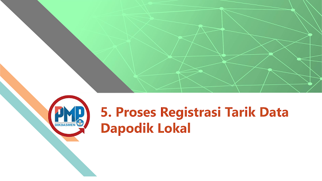 Proses Registrasi Tarik Data Dapodik Lokal Aplikasi EDS 2020 Covid-19