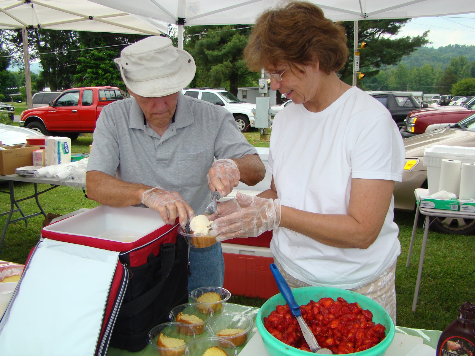 Lemery's Memories Strawberry Festival in Unicoi,Tennessee