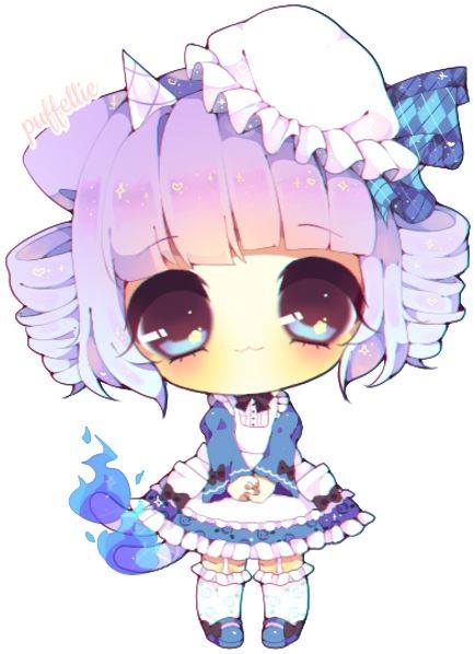 Avatar chibi nhân vật nữ cực dễ thương cho facebook