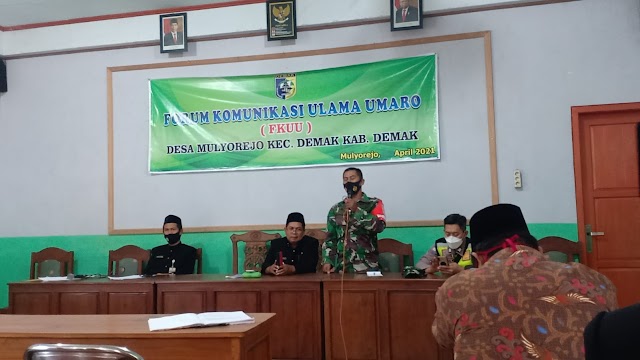 Babinsa Koramil 02/Bonang Koptu Triasetiyanto  Monitoring Penyaluran BLT-DD Tahap III