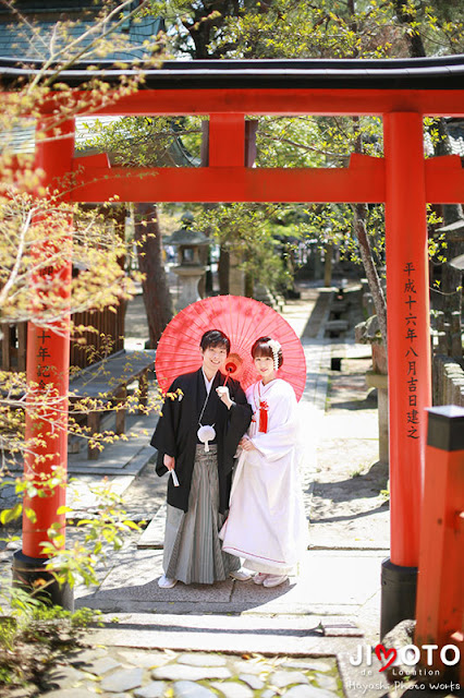 京都前撮りロケーション撮影｜今宮神社