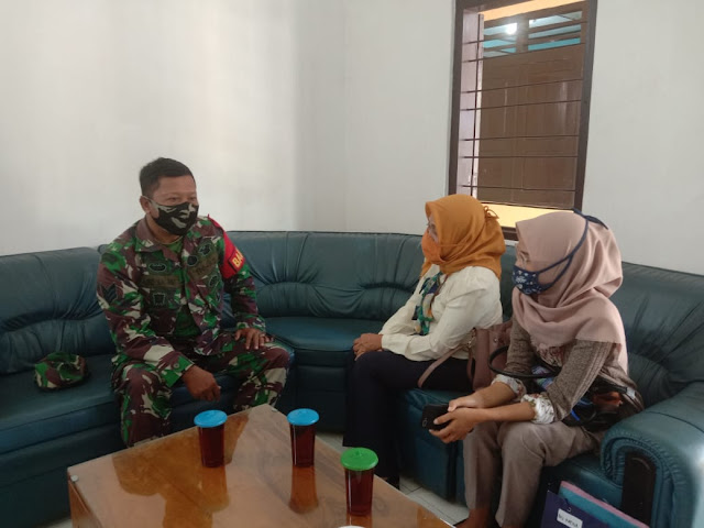Pesan Babinsa Pengkok “Masuk TNI Tidak Dipungut Biaya “