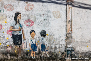 Street art, Old Phuket Town, Thailand