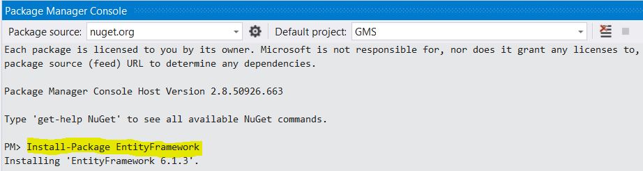 Entity Framework Tutorial For Beginners