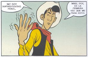 El hombre que mató a Lucky Luke de Matthieu Bonhomme