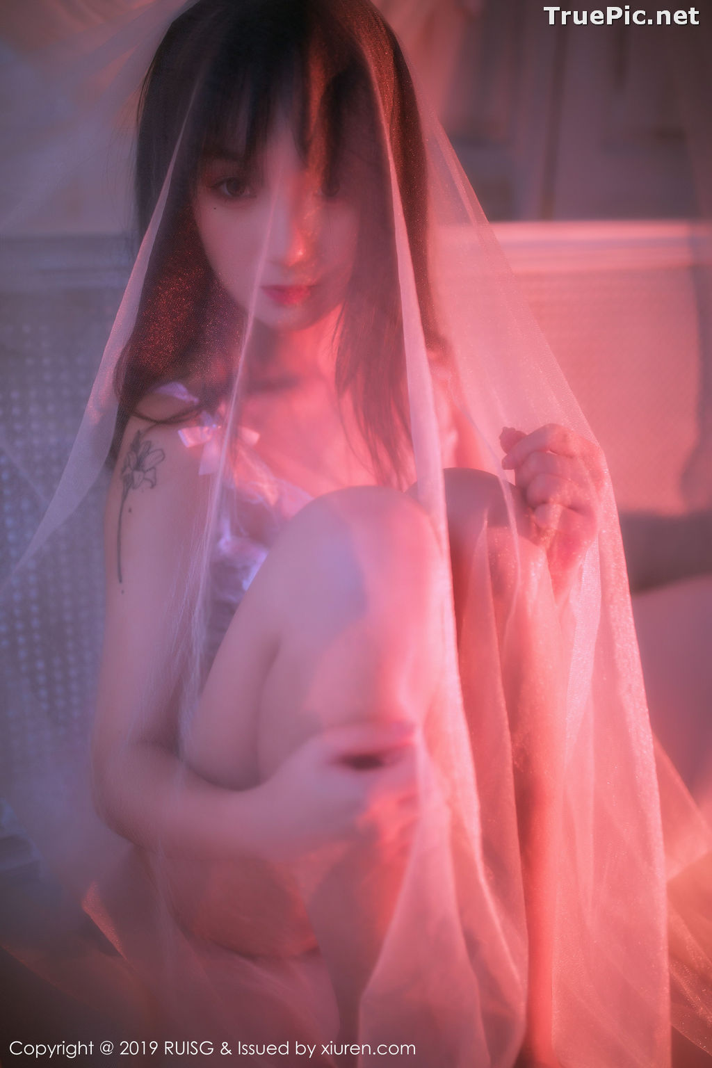 Image RuiSG Vol.079 - Chinese Model 小葡萄miki - White Angel In The Mirror - TruePic.net - Picture-3