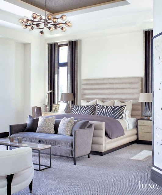 Eye For Design: Decorate With A Seating Area At The Foot Of The Bed