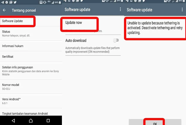 Cara Update OS Android Tanpa Aplikasi Tambahan