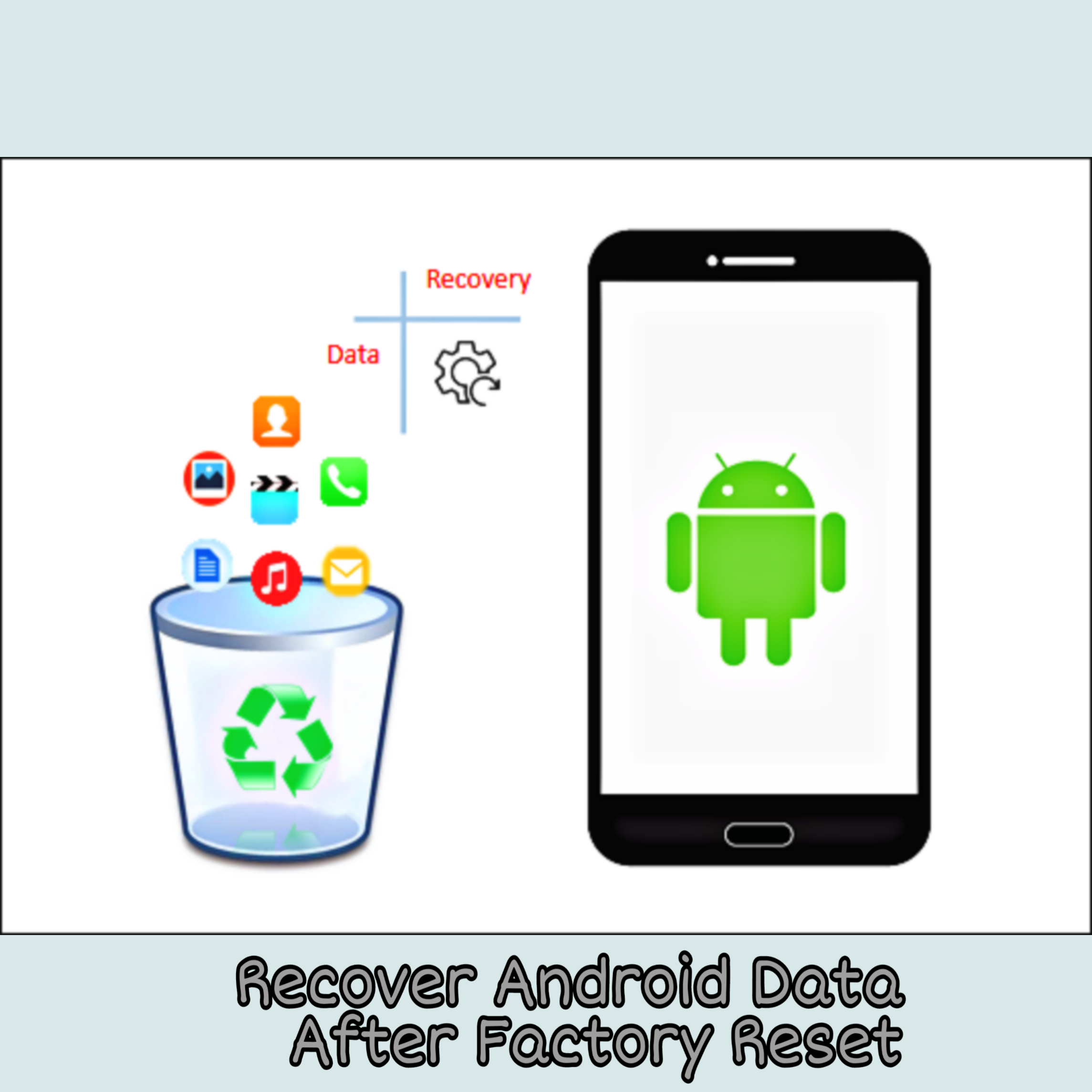 восстановить фотографии после сброса настроек на android