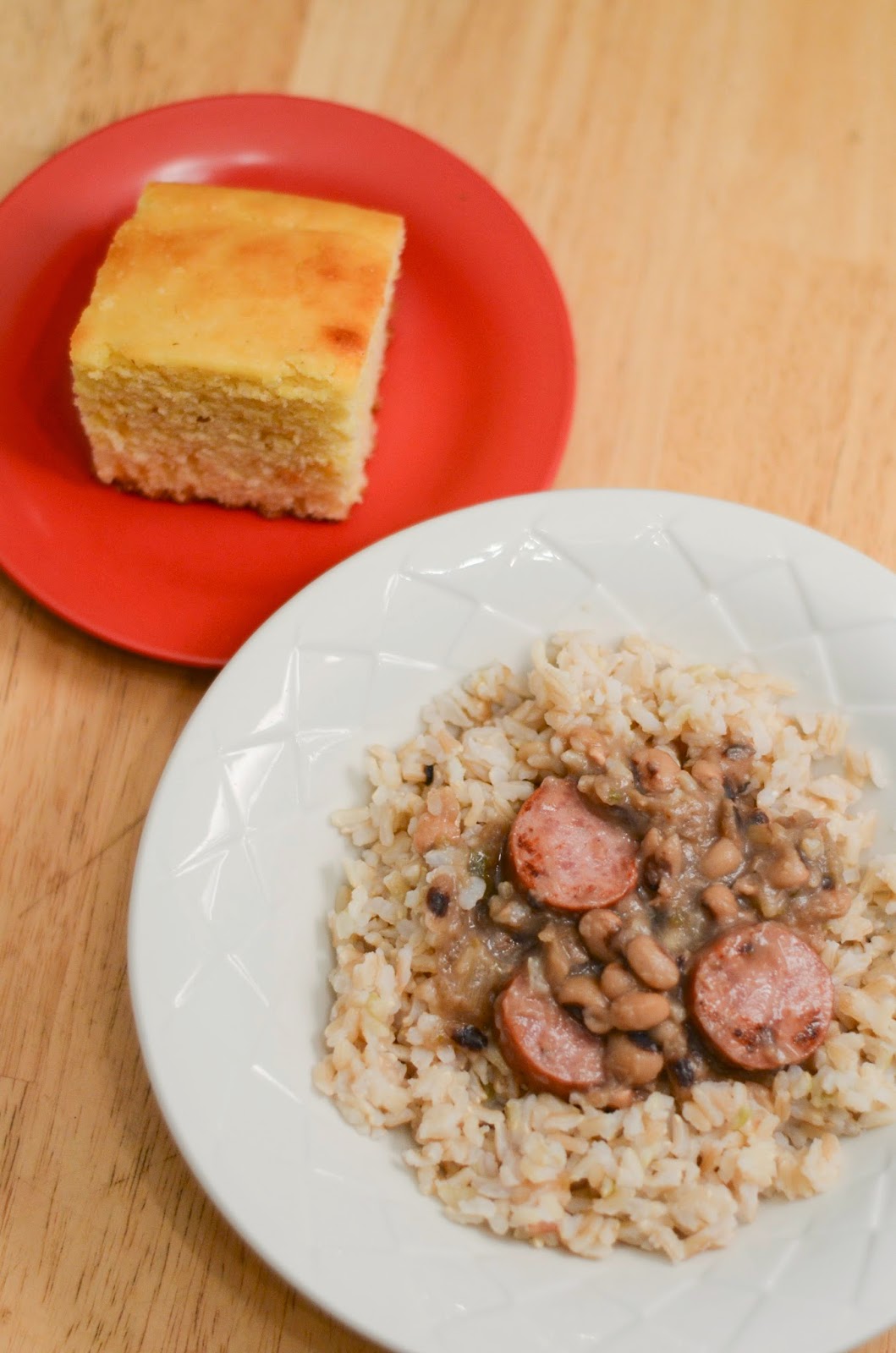 Sister Share Keeping It Simple BlackEyed Peas with Turkey Sausage