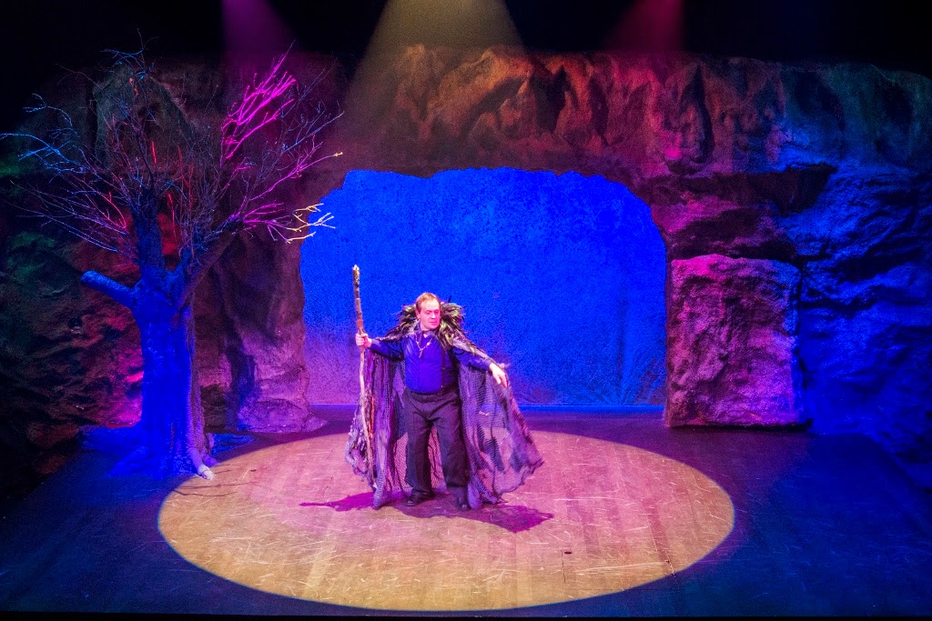 The Theatrical Designs of Gary Benson: The Tempest--Scene Design