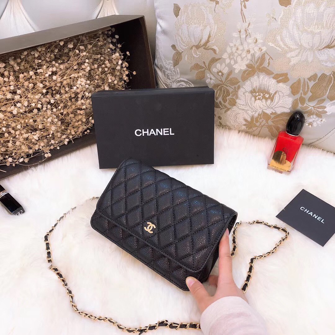 WE Do Love Luxury CHANEL Classic Wallet on Chain Reference AP0250