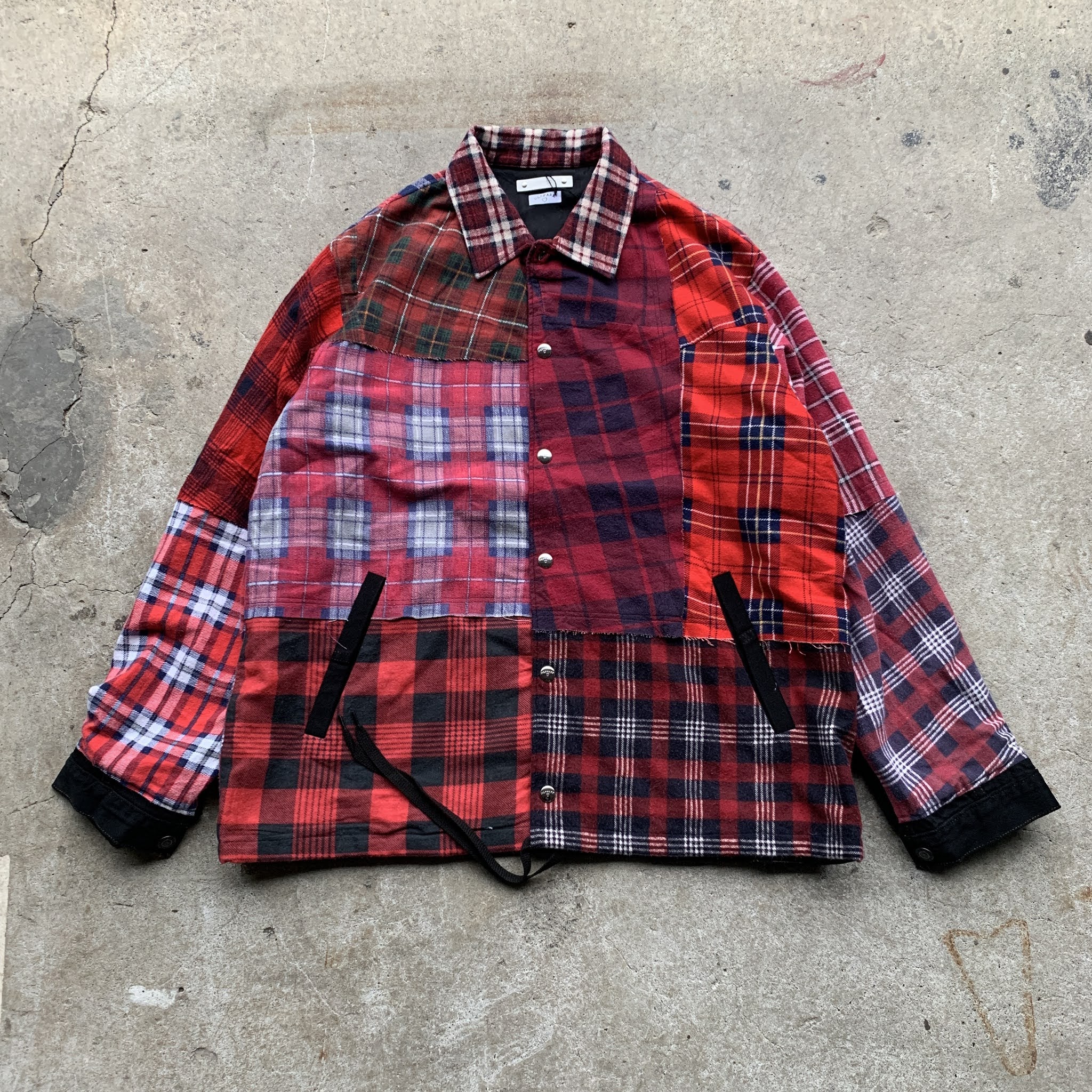 MINEDENIM OLDPARK Flannel DenimCoach JKT | verdadcre.com