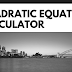  Quadratic equation  calculator