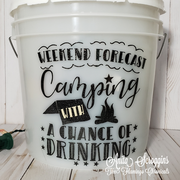 How To Make A Camping Light Bucket