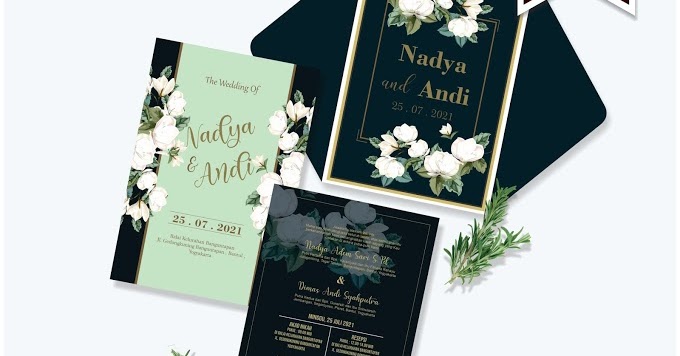 Undangan Pernikahan Dengan Amplop