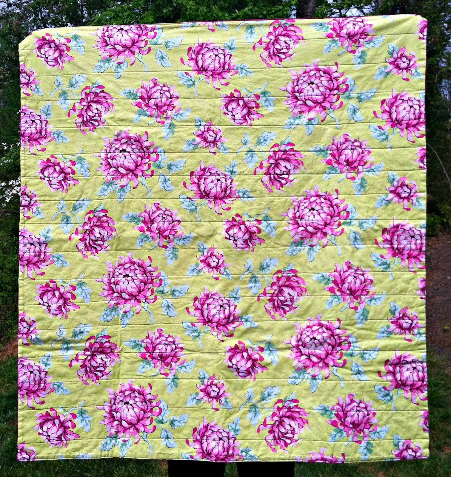 Rosy Lemmons Crafts: flower quilt
