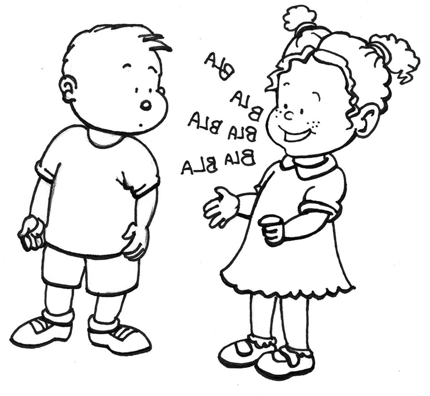 talking coloring pages - photo #1