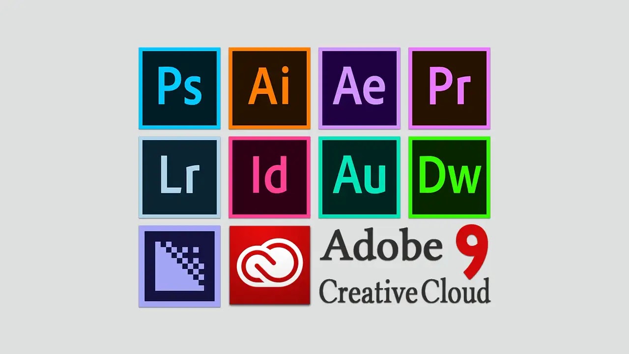 9 برامج Adobe 2020 أكثر برامج أدوبي إستخداما تجدها في مكان واحد مسبقة التفعيل وجاهزة للإستخدام