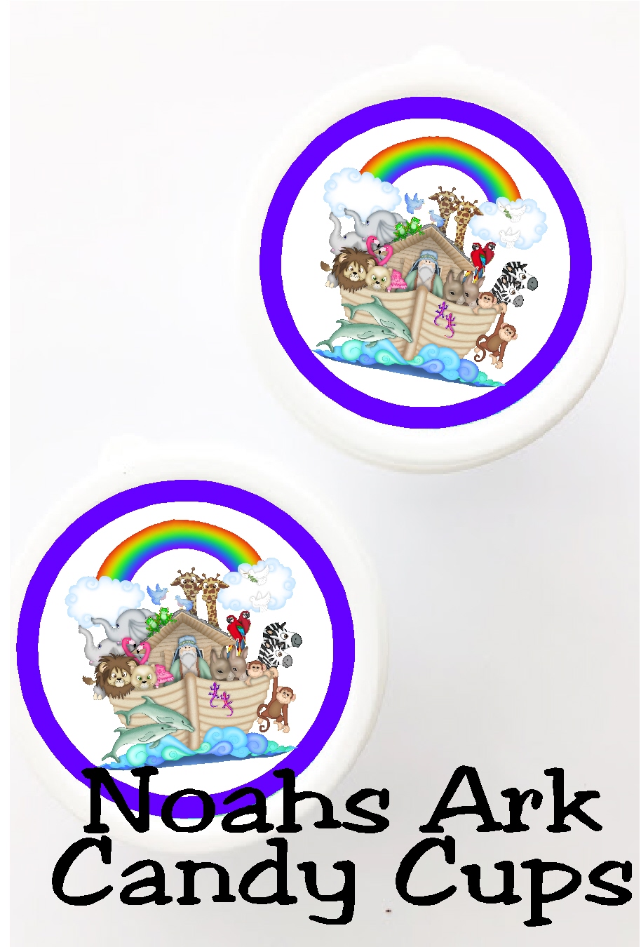 Noahs Ark Candy Cup Printable