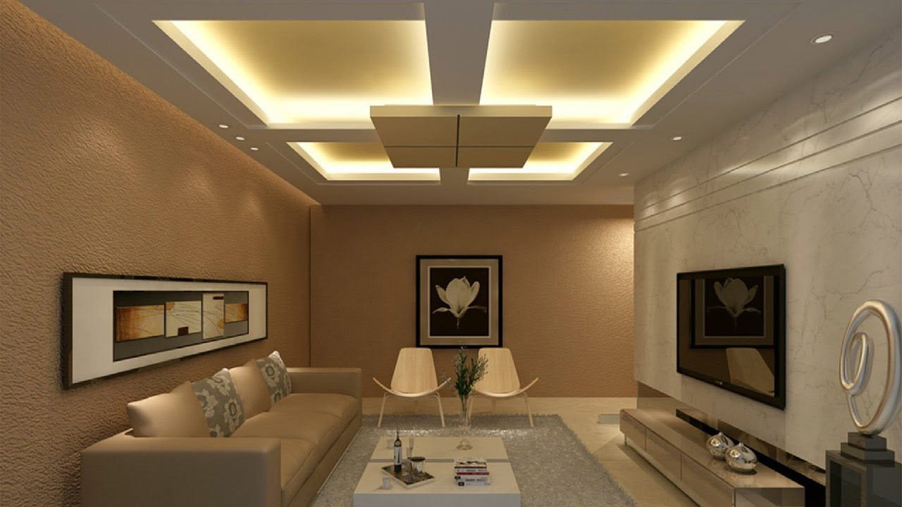 New Gypsum Ceiling Design For Living Room 2020