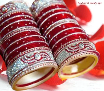 Beautiful red bangles for Indian brides 2014
