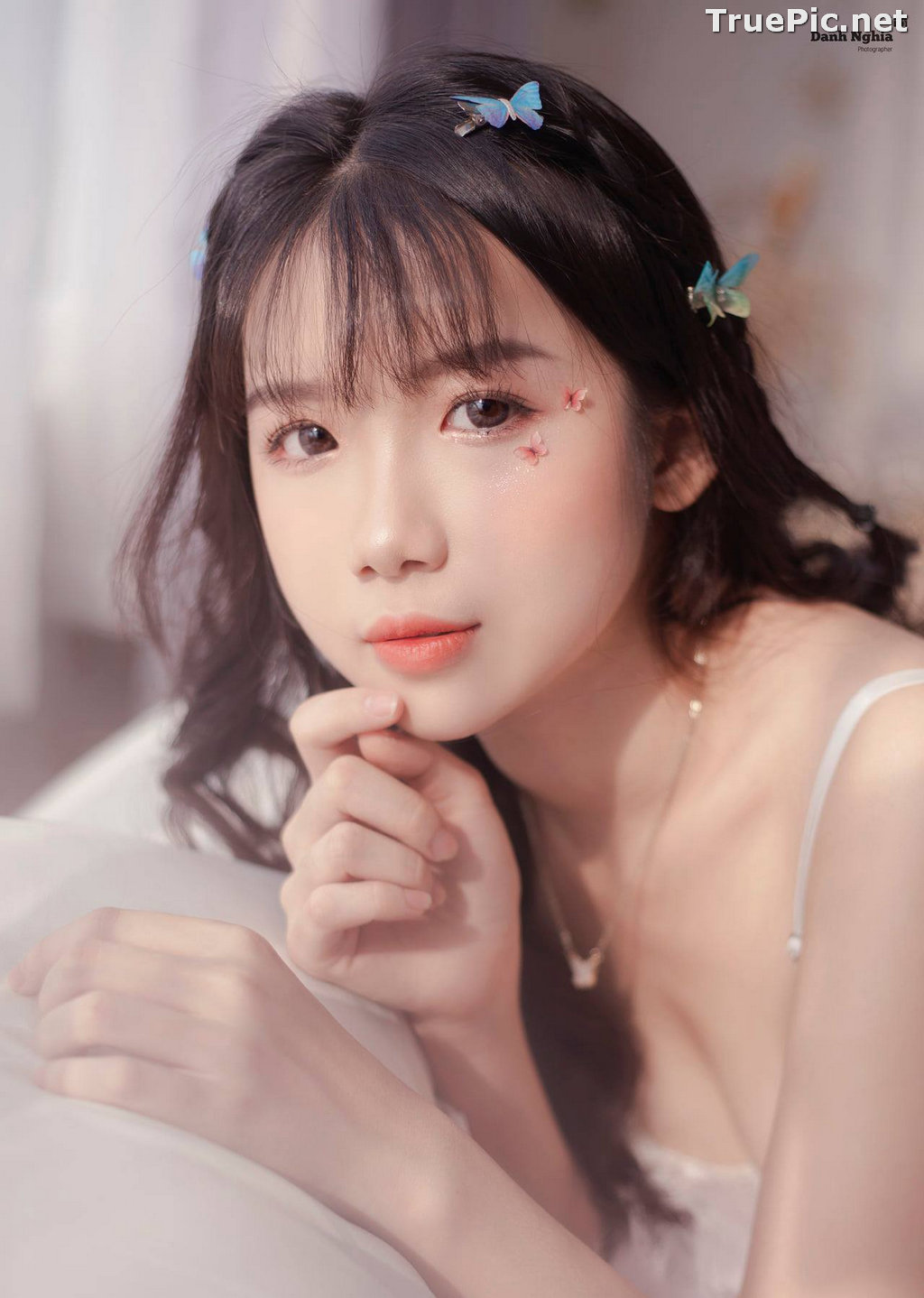 Image Vietnamese Cute Girl - Tran Thi Anh Thu - Beautiful White Butterfly - TruePic.net - Picture-12