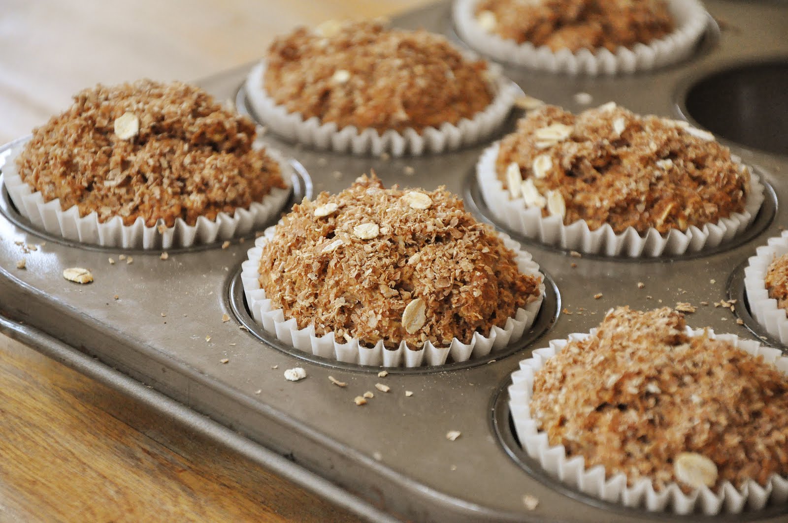 Living Lou Whole Wheat Bran Muffins