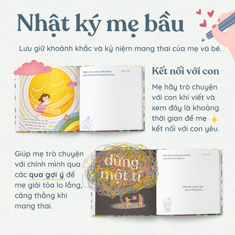 [A116] Mẹ Bầu Zui: Cuốn sách giúp Mẹ Bầu "đánh bay" stress