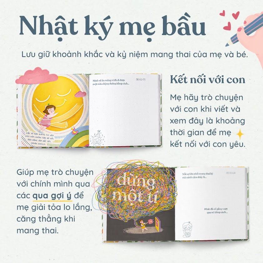 [A116] Sách hay cho Mẹ Bầu: Giúp Mẹ Đánh Bay Stress Thai Kỳ.
