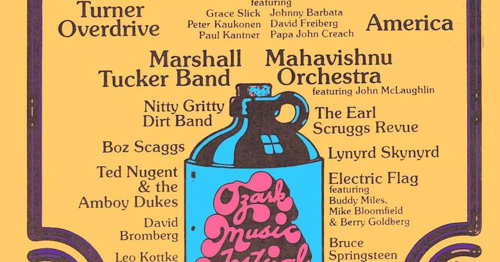 Ozark Music Festival, Sedalia, Mo July 1921 1974