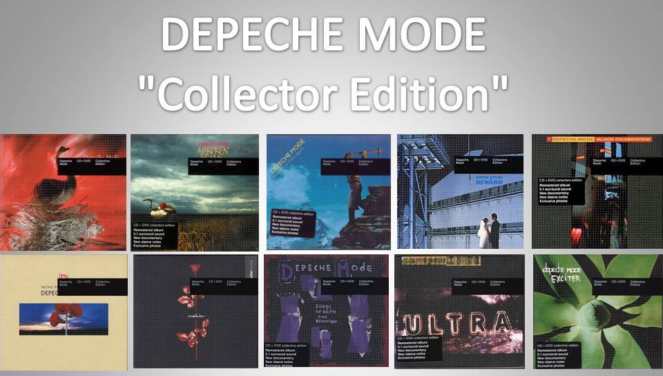 Depeche mode Curiosidades: Depeche Mode, Albumes Collector Edition
