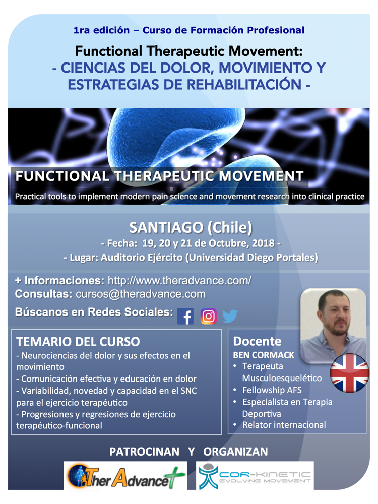 Grupo TherAdvance: 1era edición curso "Functional Therapeutic Movement