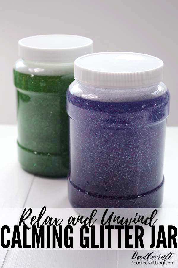 How to Make a Relaxing Glitter Jar!