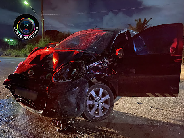 Motorista invade pista contrária e causa grave acidente na Estrada dos Japoneses - FOTOS