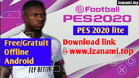 (250MB) PES 2020 Lite PPSSPP Android Offline Best Graphics || Free/Gratuit