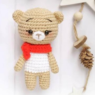 PATRON GRATIS OSO AMIGURUMI 45410