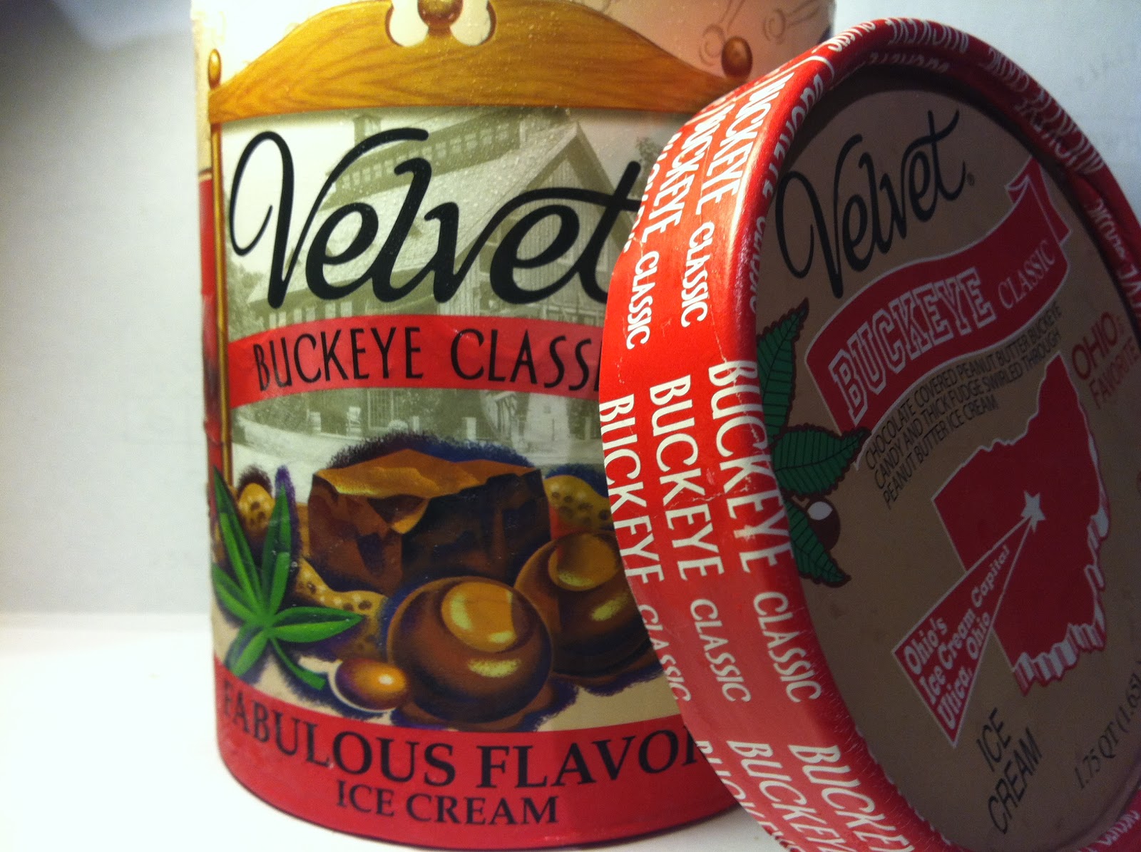 Crazy Food Dude Review Velvet Ice Cream Company Buckeye Classic Ice Cream