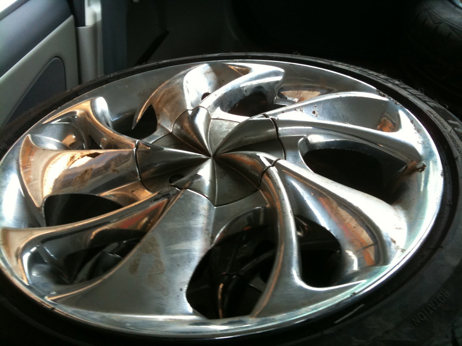 For Kcar Lover And Autoshow: Rim Chrome 16 inci PCD 100/114.3